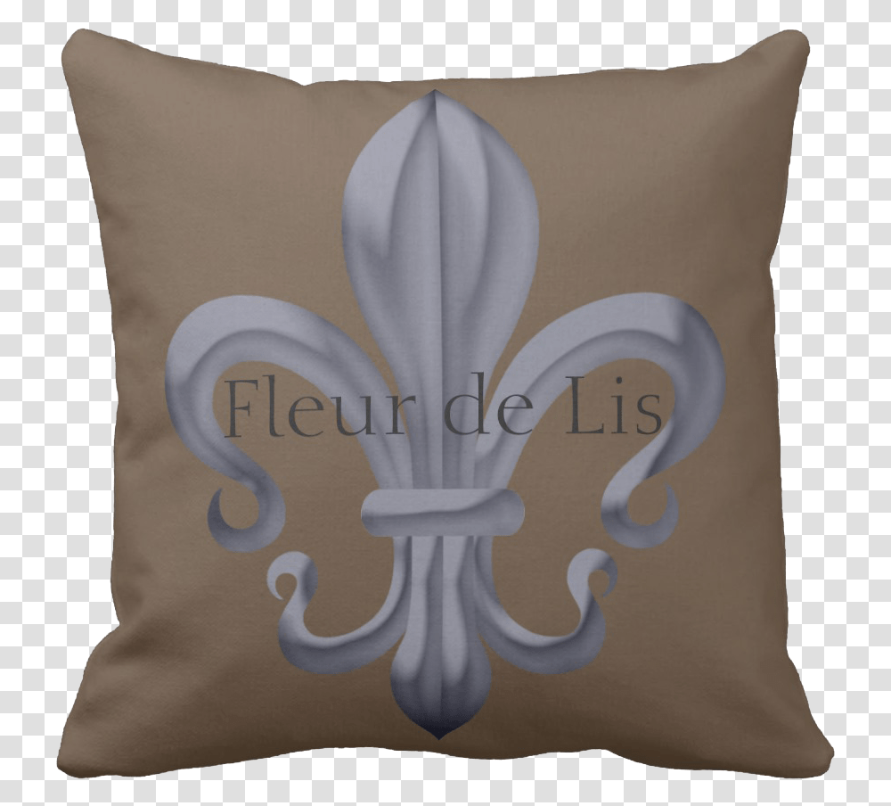 Fleur De Lis Throw Pillow Facebook, Cushion Transparent Png