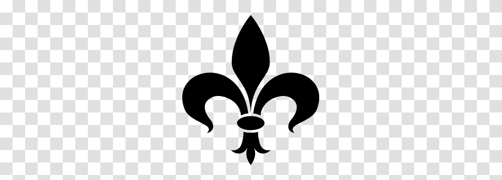 Fleur De Lys Clip Art, Stencil, Silhouette Transparent Png