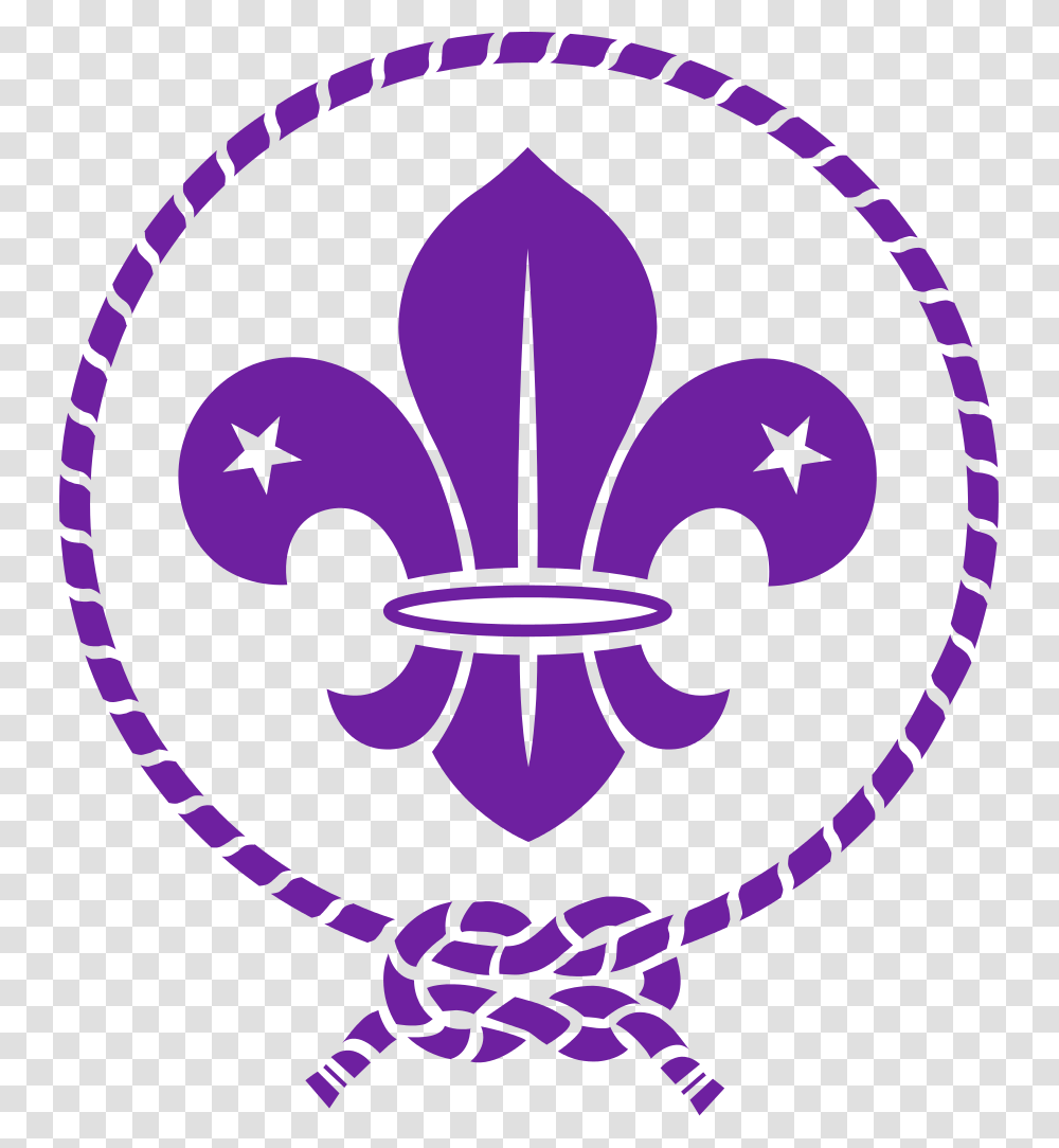 Fleur Fleur De Lys Scout, Emblem, Logo, Trademark Transparent Png