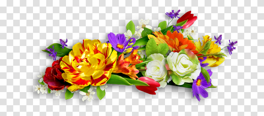 Fleurs De Printemps Tube Spring Flowers, Plant, Flower Bouquet, Flower Arrangement, Blossom Transparent Png