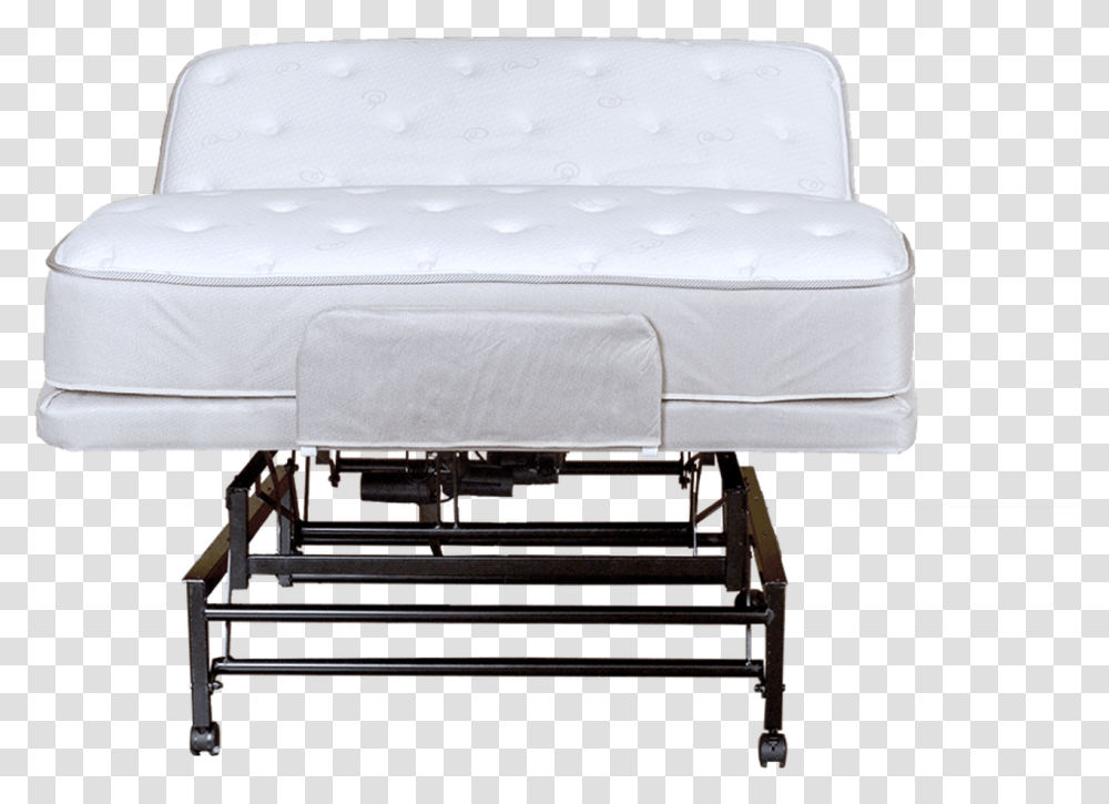 Flex A Bed Hi Lo Adjustable Bed Studio Couch, Furniture, Chair, Mattress, Ottoman Transparent Png