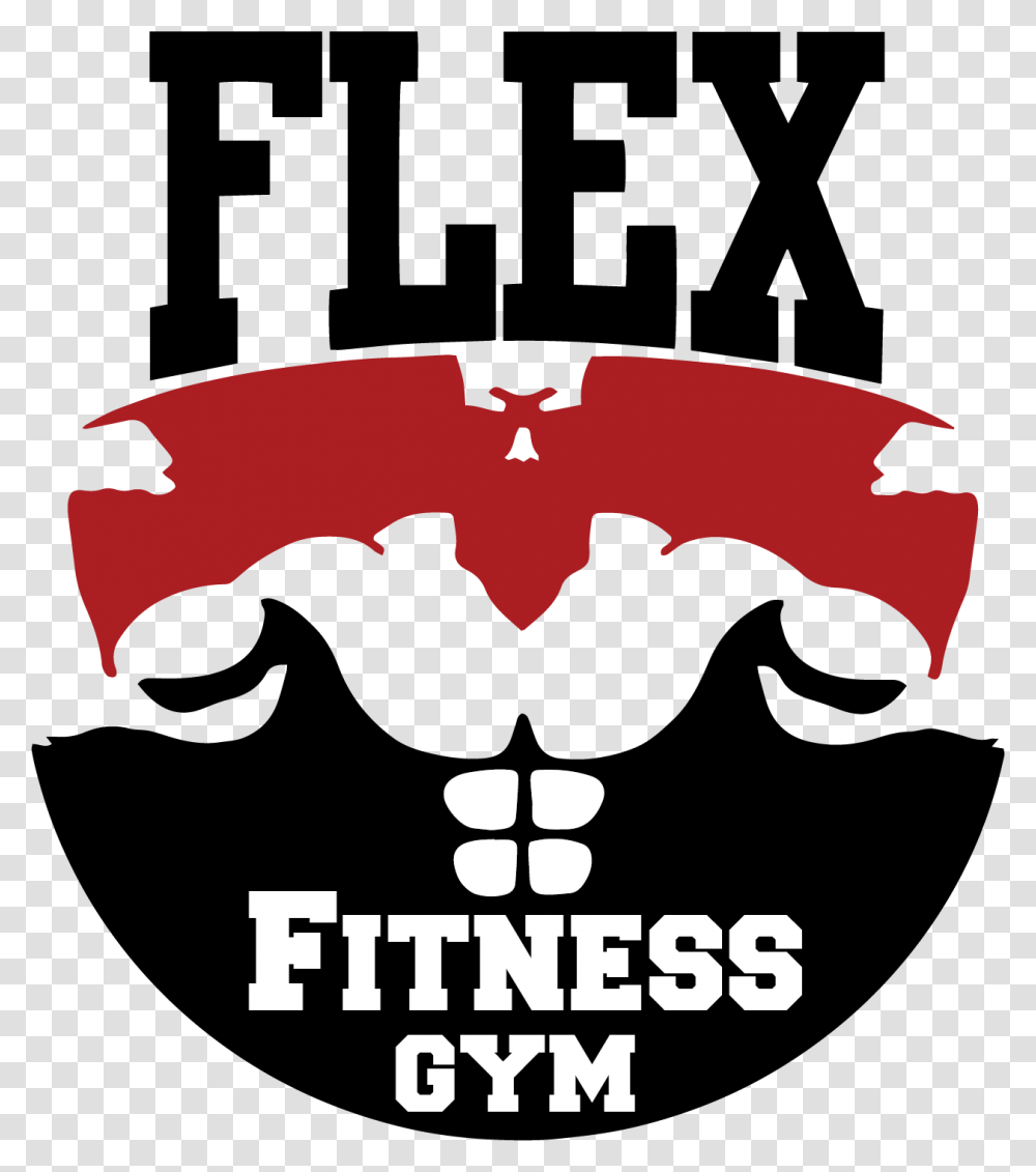 Flex Fitness Gym Emblem, Label, Logo Transparent Png