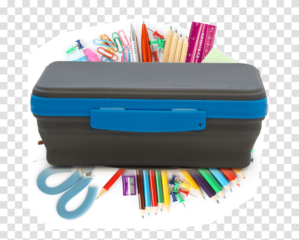 Flex Storage Pencil Case, Box, Pencil Box, Plastic Transparent Png