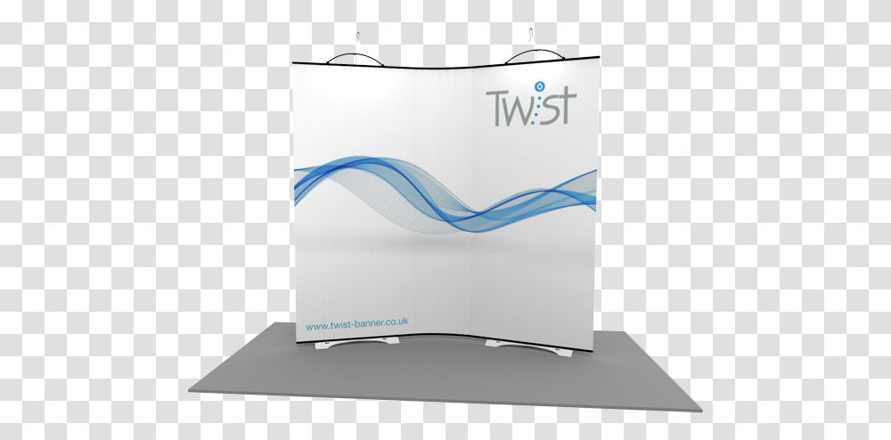 Flexi Link Twist Banner Paper Bag, Screen, Electronics, Projection Screen Transparent Png