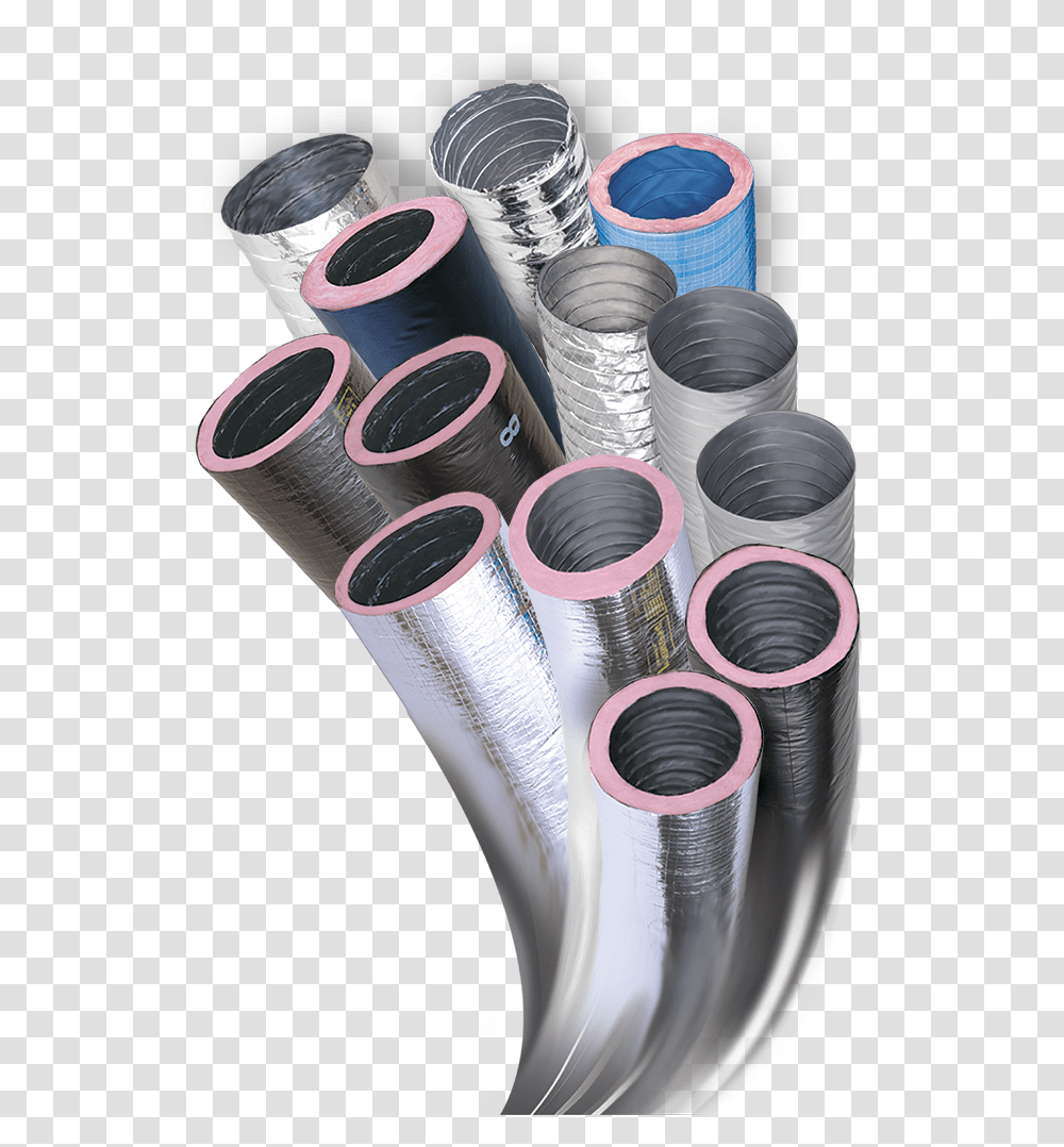 Flexible Ac Air Duct, Aluminium, Coil, Spiral, Plumbing Transparent Png