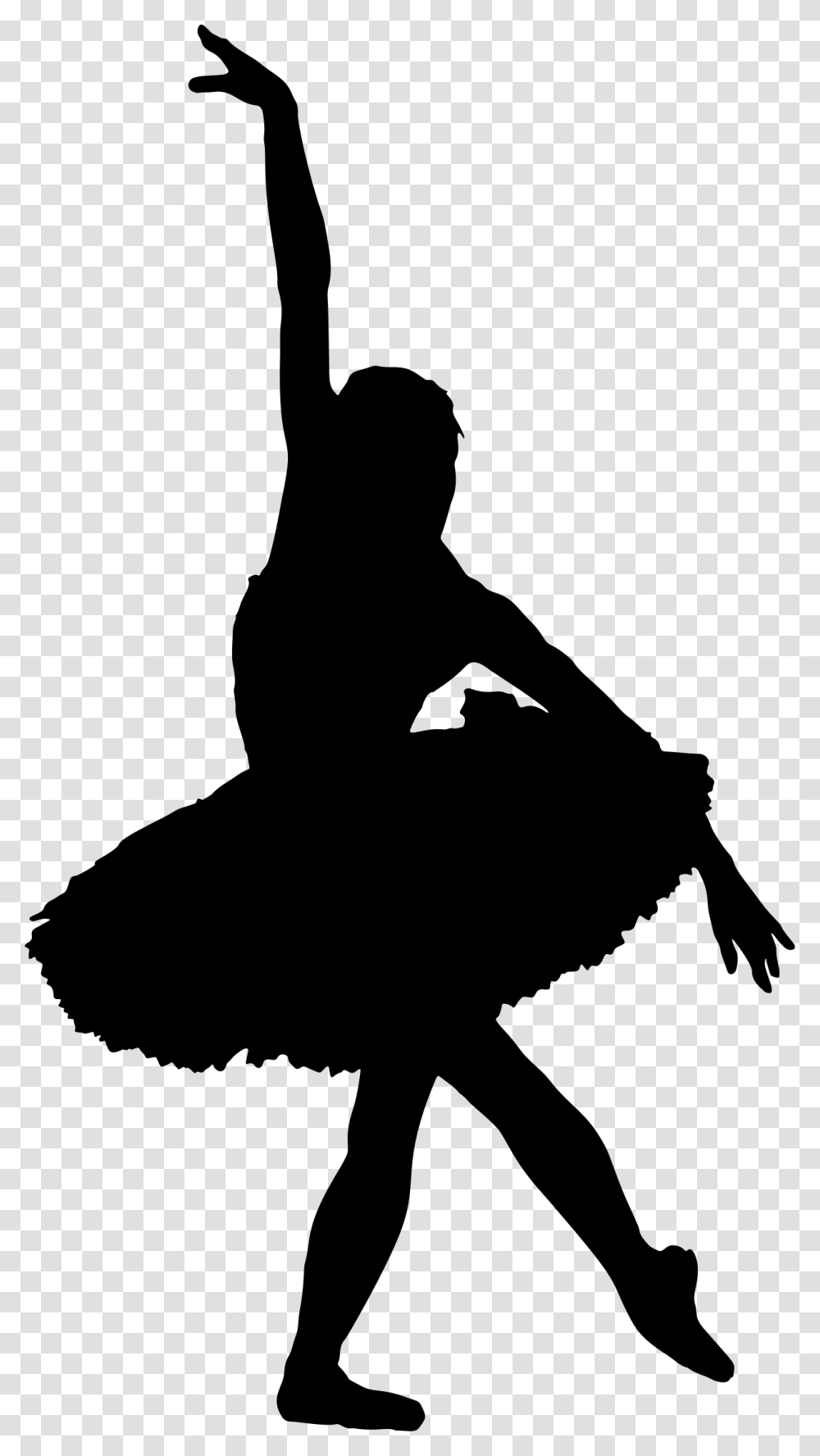 Flexible Ballerina Silhouette Clip Arts Background Ballerina Silhouette, Gray, World Of Warcraft Transparent Png
