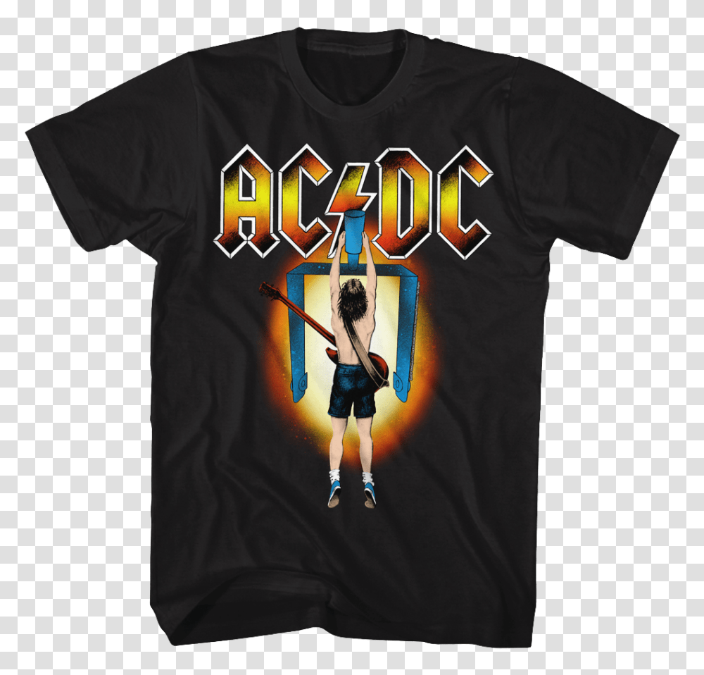 Flick Of The Switch Acdc T Shirt Tom Petty Gator Shirt, Apparel, T-Shirt, Person Transparent Png