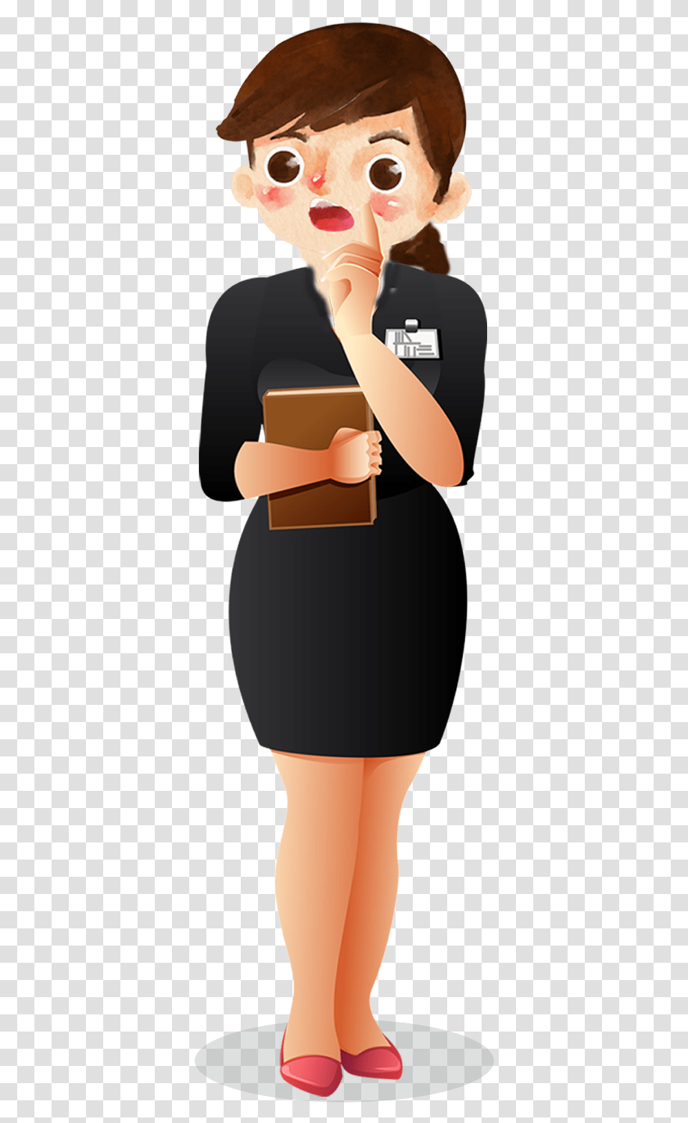 Flight Attendant Clipart Female Salesman, Person, Cushion, Arm, Hand Transparent Png