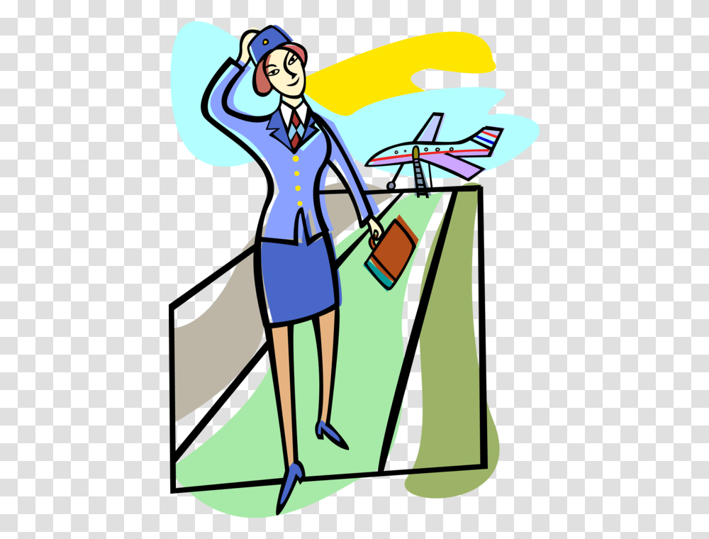 Flight Attendant Flight Attendant Clip Arts, Advertisement, Poster, Manga Transparent Png