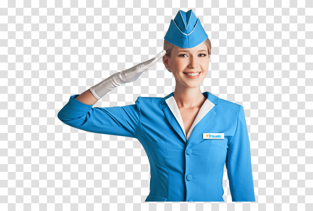 Flight Attendant Girl, Person, Human, Nurse Transparent Png