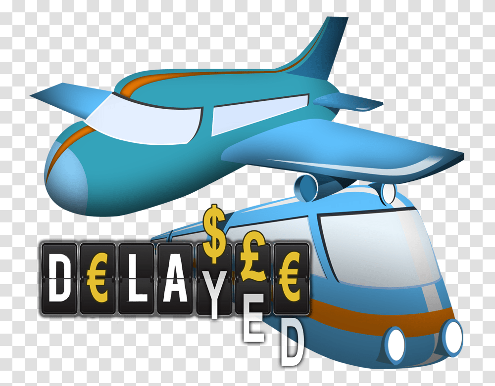 Flight Clipart Delayed, Transportation, Vehicle, Aircraft, Airplane Transparent Png