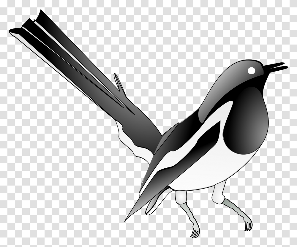 Flightless Birdeurasian Magpiebird Magpie Clip Art, Animal, Flying, Sword, Blade Transparent Png