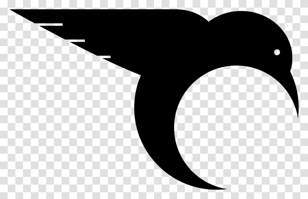 Flightless Birdsilhouettewater Bird Hummingbird Silhouette Clipart, Gray, World Of Warcraft Transparent Png
