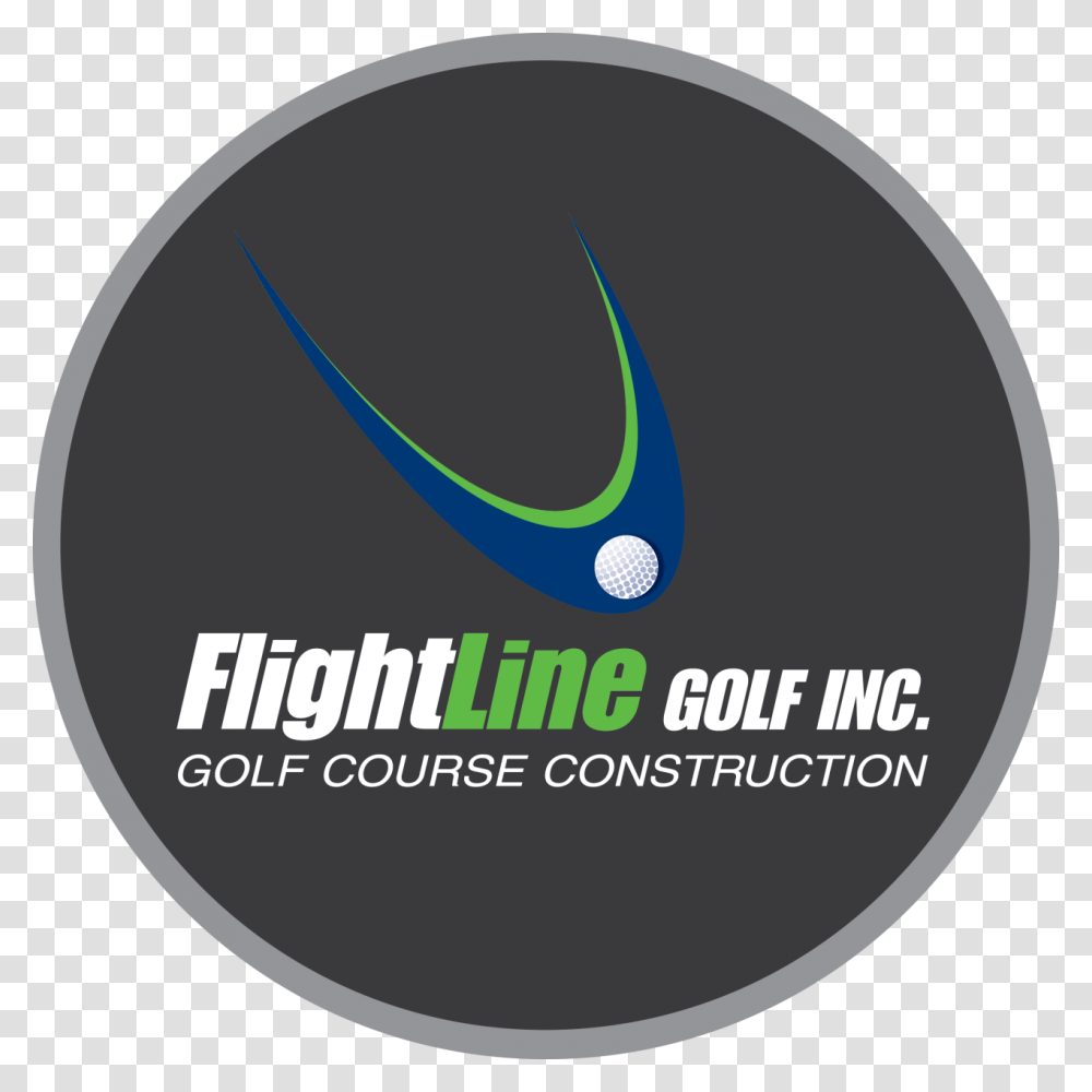 Flightline Golf Inc 22 Anos, Label, Electronics, Disk Transparent Png