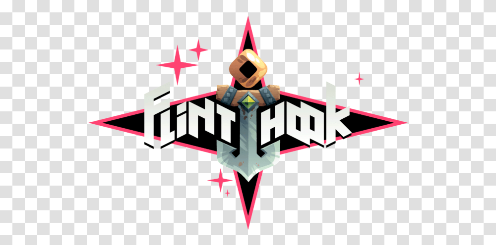 Flinthook Logo Large Flinthook Hook, Cross, Star Symbol, Triangle Transparent Png