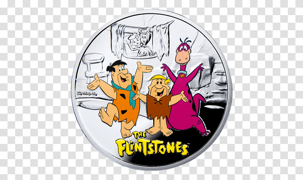 Flintstones Coin, Logo, Poster Transparent Png