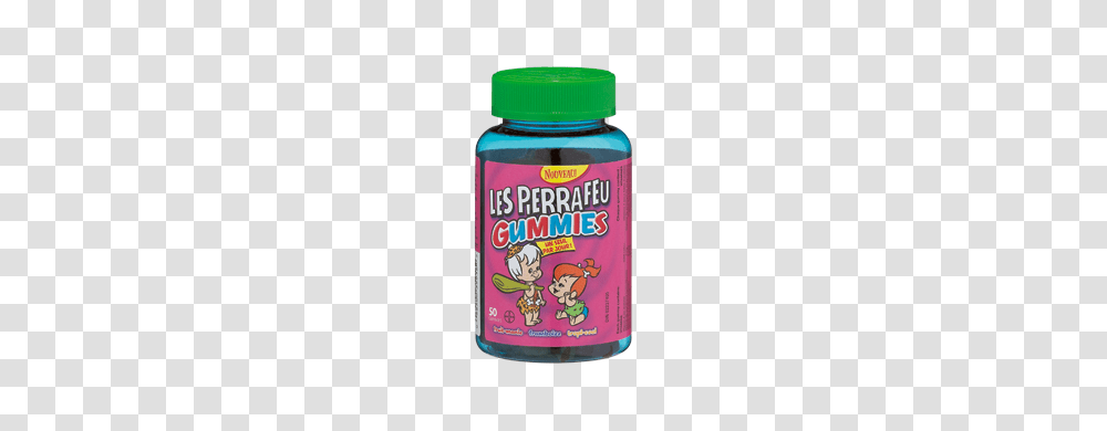 Flintstones Gummies Units Les Pierrafeu Vitamins, Bottle, Ink Bottle, Label Transparent Png