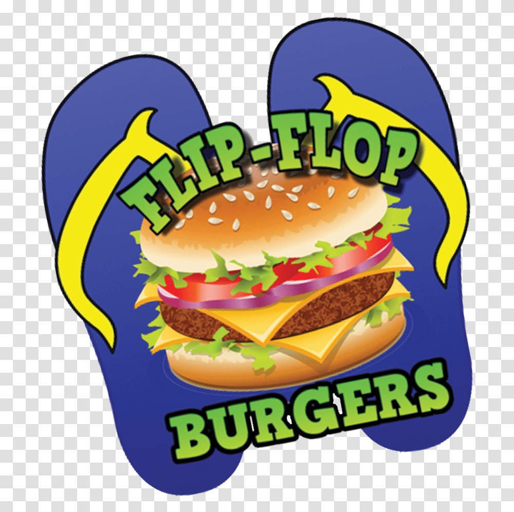 Flip Flop Burgers Cheeseburger, Food, Advertisement, Birthday Cake, Dessert Transparent Png