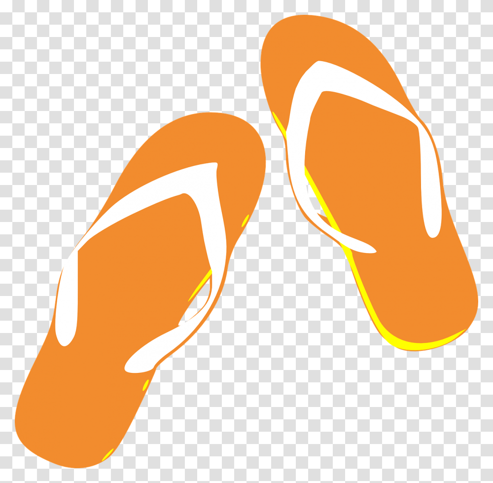 Flip Flops Cartoon, Apparel, Footwear, Flip-Flop Transparent Png