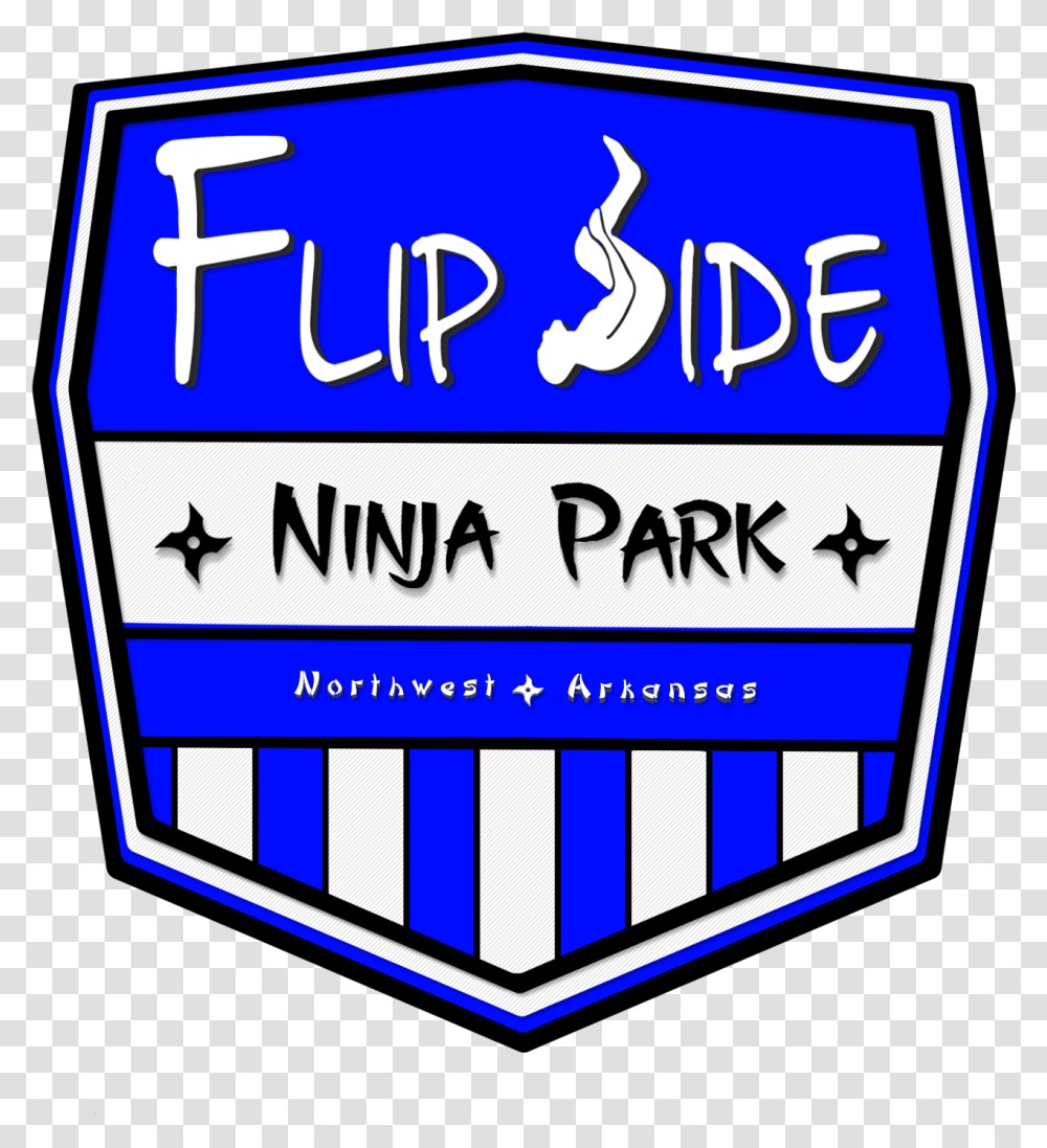 Flip Side Ninja Park Sign, Word, Label Transparent Png