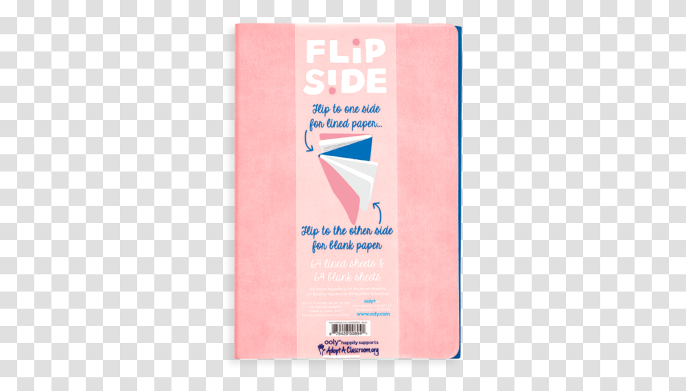 Flip Side Notebook 2 Color Options - The Paper Craft Pantry Paper, Advertisement, Poster, Flyer, Brochure Transparent Png