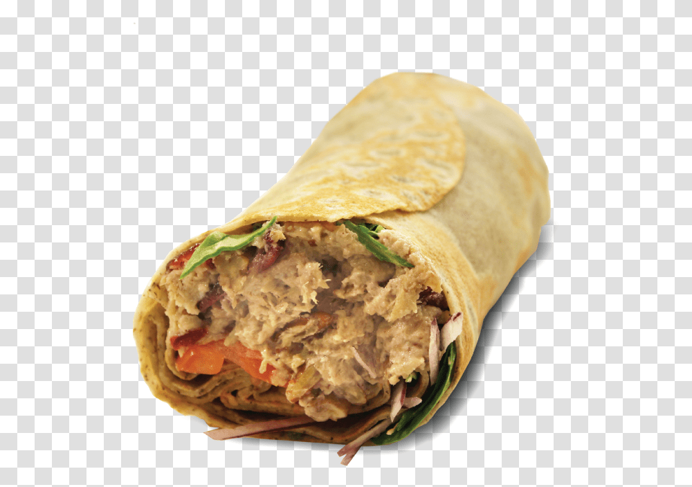 Flipcrepes S All Day Chicken Crepe, Burrito, Food, Burger Transparent Png