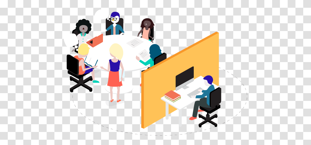 Flipped Classroom Image, Person, Sitting, Interview, Crowd Transparent Png