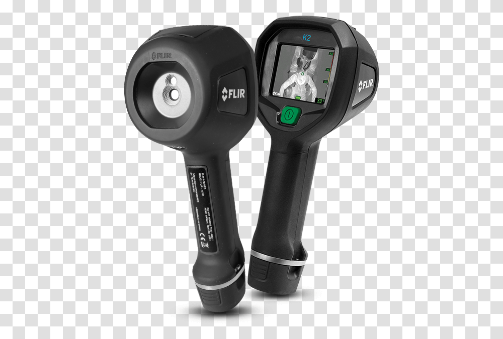 Flir Thermal Camera, Blow Dryer, Appliance, Hair Drier, Person Transparent Png