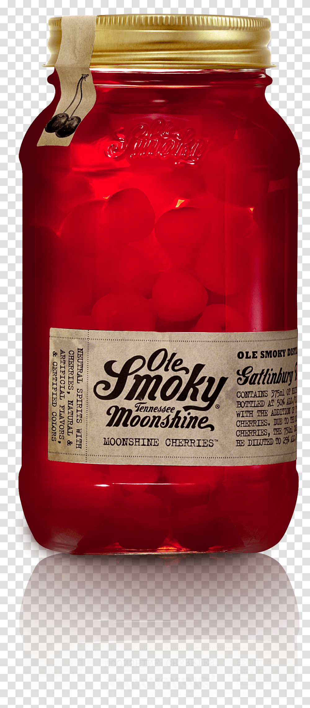 Flirt Away With These Ole Smoky Moonshine Cherries Wine, Liquor, Alcohol, Beverage, Bottle Transparent Png