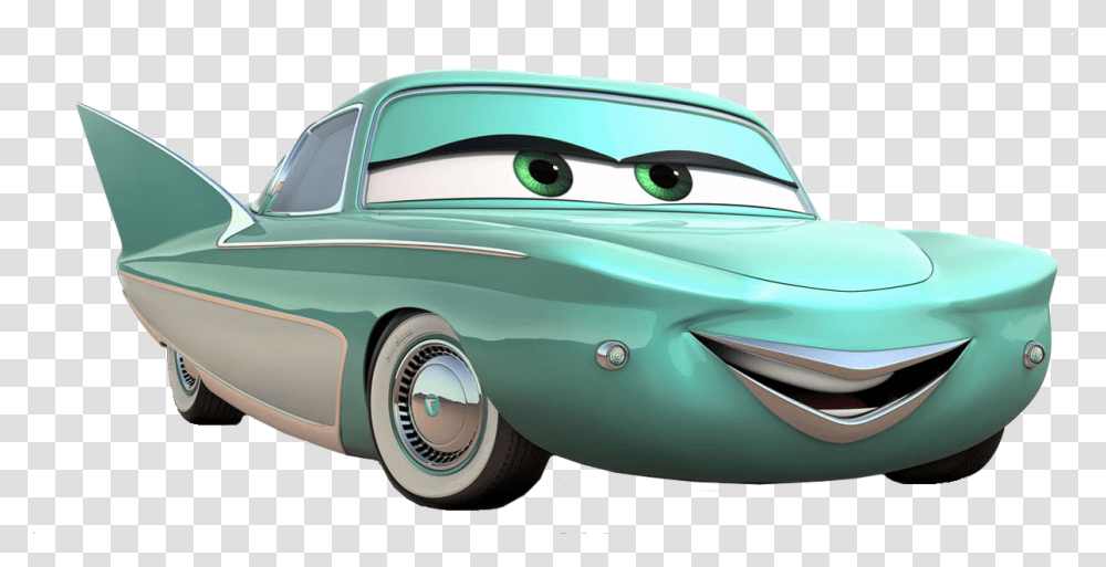 Flo Cars Flo Cars Movie Characters, Vehicle, Transportation, Bumper, Sedan Transparent Png