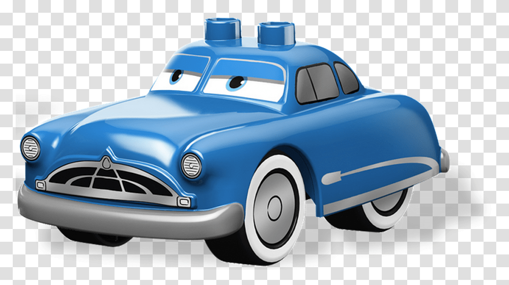 Flo Cars Mcqueen Car And Friends Cartoon Lego Autos De Carreras, Vehicle, Transportation, Automobile, Police Car Transparent Png