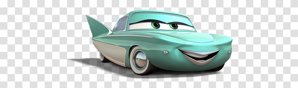 Flo Pixar Cars Flo, Vehicle, Transportation, Automobile, Sedan Transparent Png