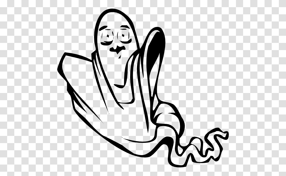 Floating Ghost Clip Art Free Vector, Stencil, Apparel Transparent Png