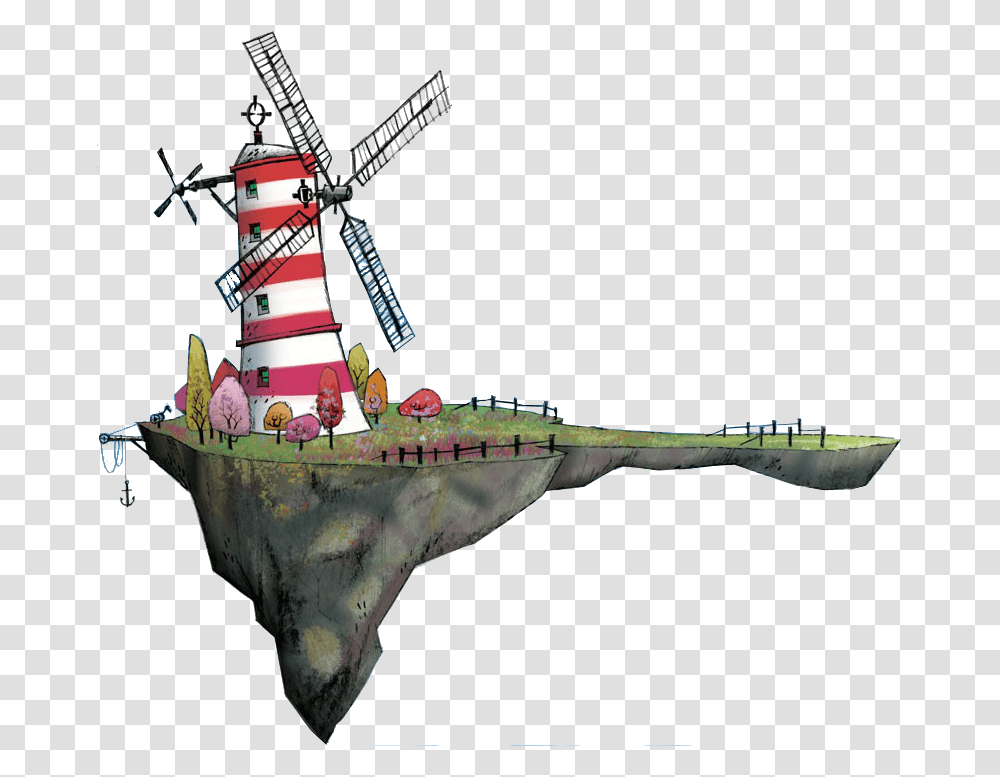 Floating Island, Architecture, Building, Tower, Construction Crane Transparent Png