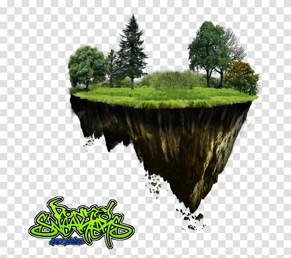 Floating Island Floating Island Download, Outdoors, Nature, Tree, Plant Transparent Png