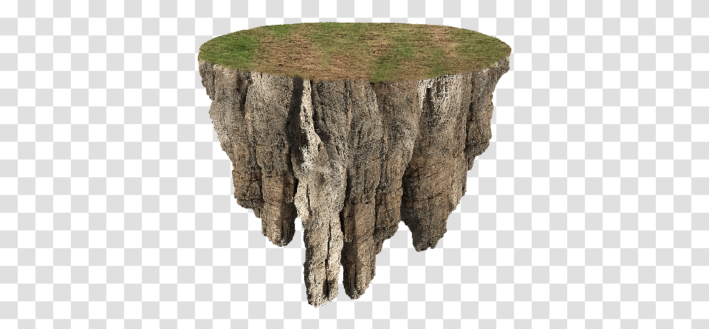 Floating Island Image Free Floating Land, Cliff, Outdoors, Nature, Rug Transparent Png