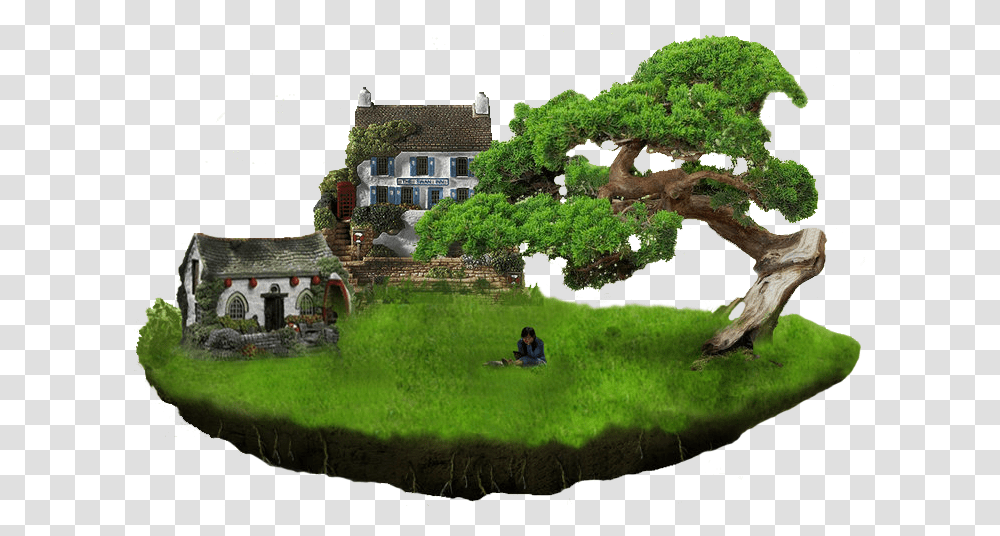 Floating Island, Nature, Outdoors, Person, Housing Transparent Png