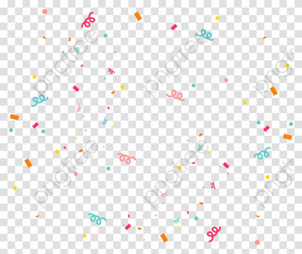 Floating Objects, Confetti, Paper, Christmas Tree, Ornament Transparent Png