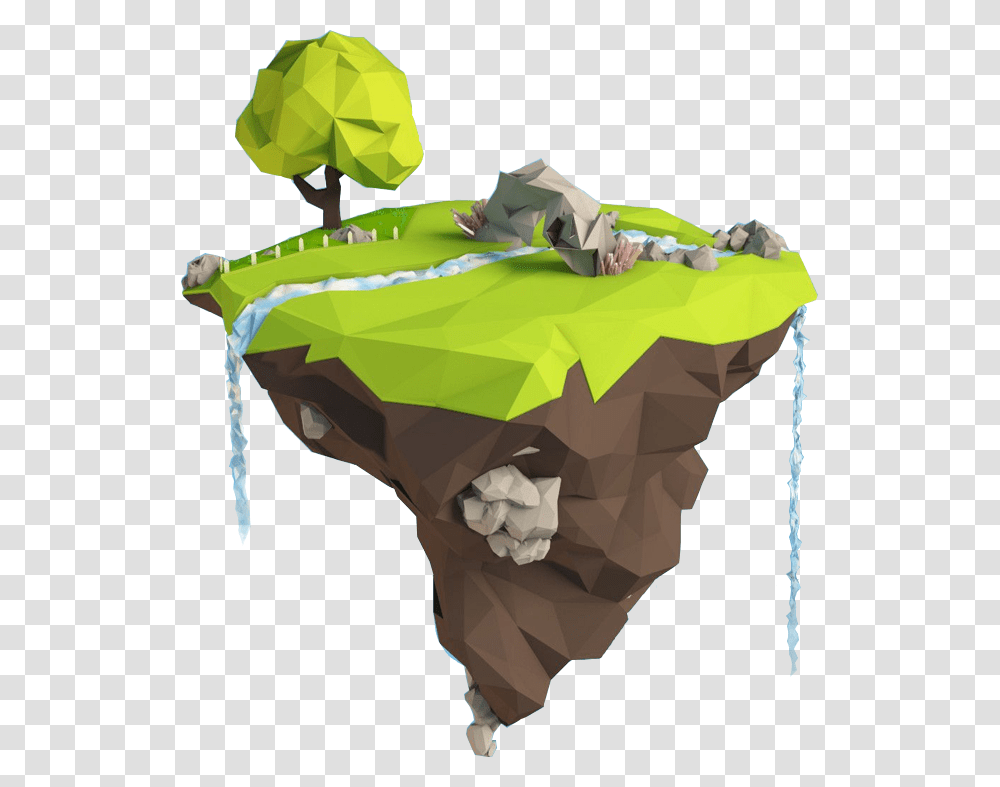 Floating Polygon Floating Island, Coat, Outdoors, Nature Transparent Png