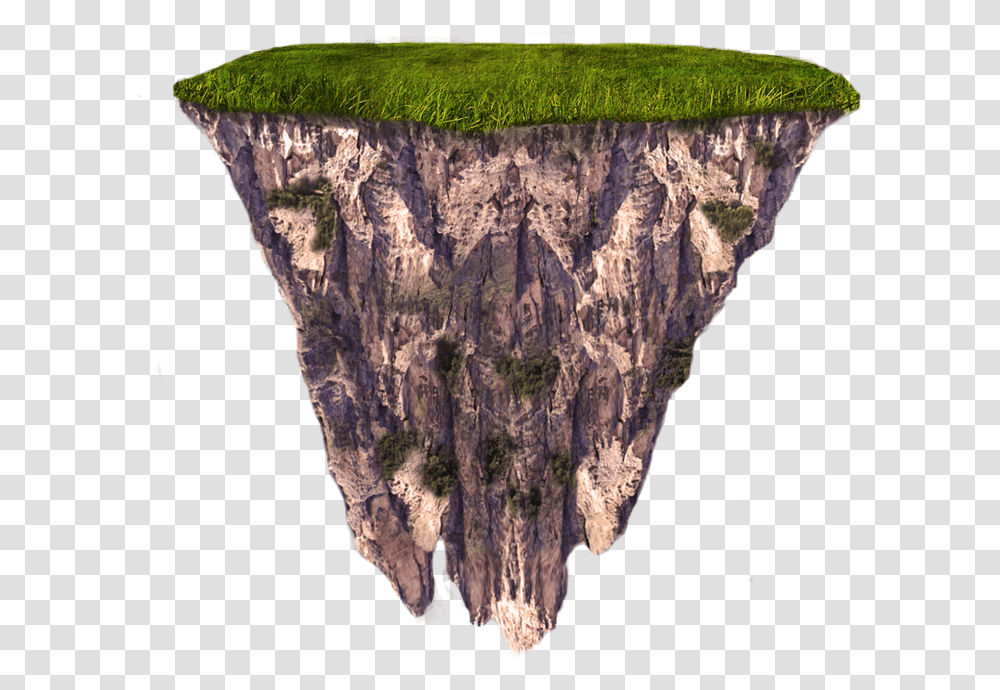 Floating Terrain Mountain 01 Mountain, Nature, Outdoors, Cliff, Land Transparent Png