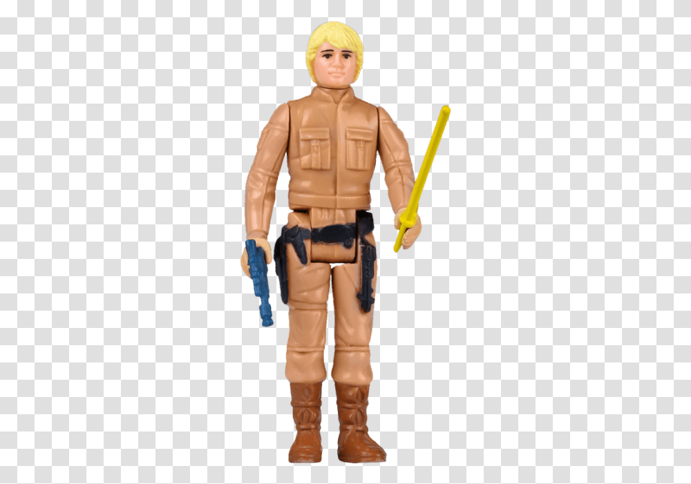 Floats Vintage Star Wars Figure Weapon Translucent Luke Fictional Character, Person, Human, Astronaut, Samurai Transparent Png