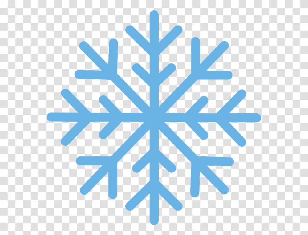 Floco De Neve Neve Inverno Blue Floco Natal Frio Background Snowflake, Cross Transparent Png