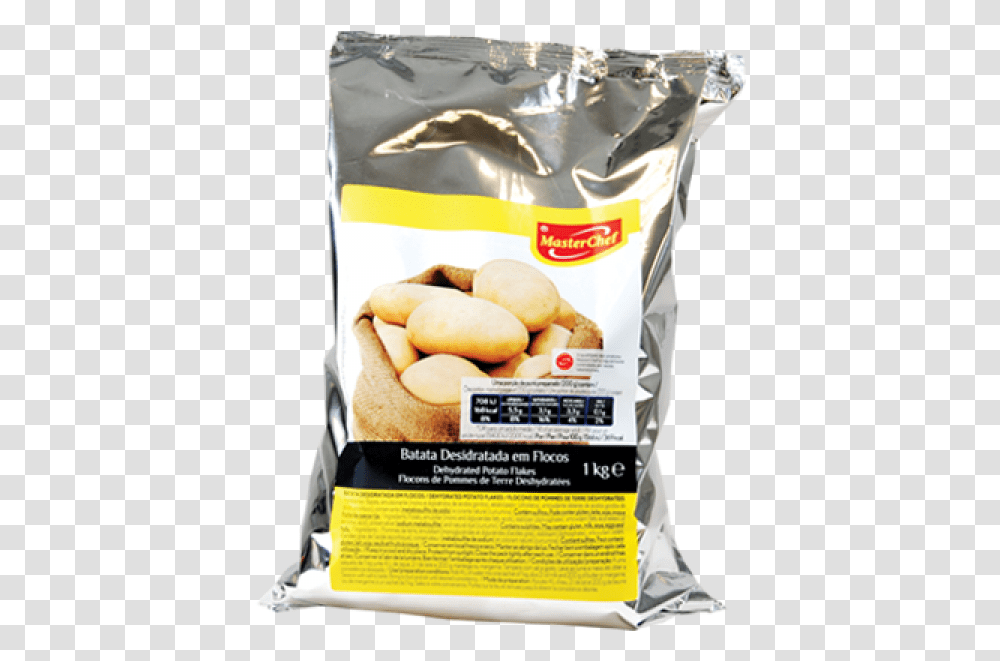 Flocos Mchef Batata Kg Flocos Mchef Potato Chip, Plant, Food, Vegetable, Bread Transparent Png