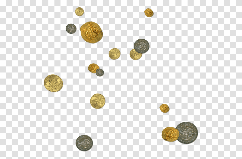 Floor Clipart Scattered Scattered Coins, Money, Nickel, Dime, Gold Transparent Png