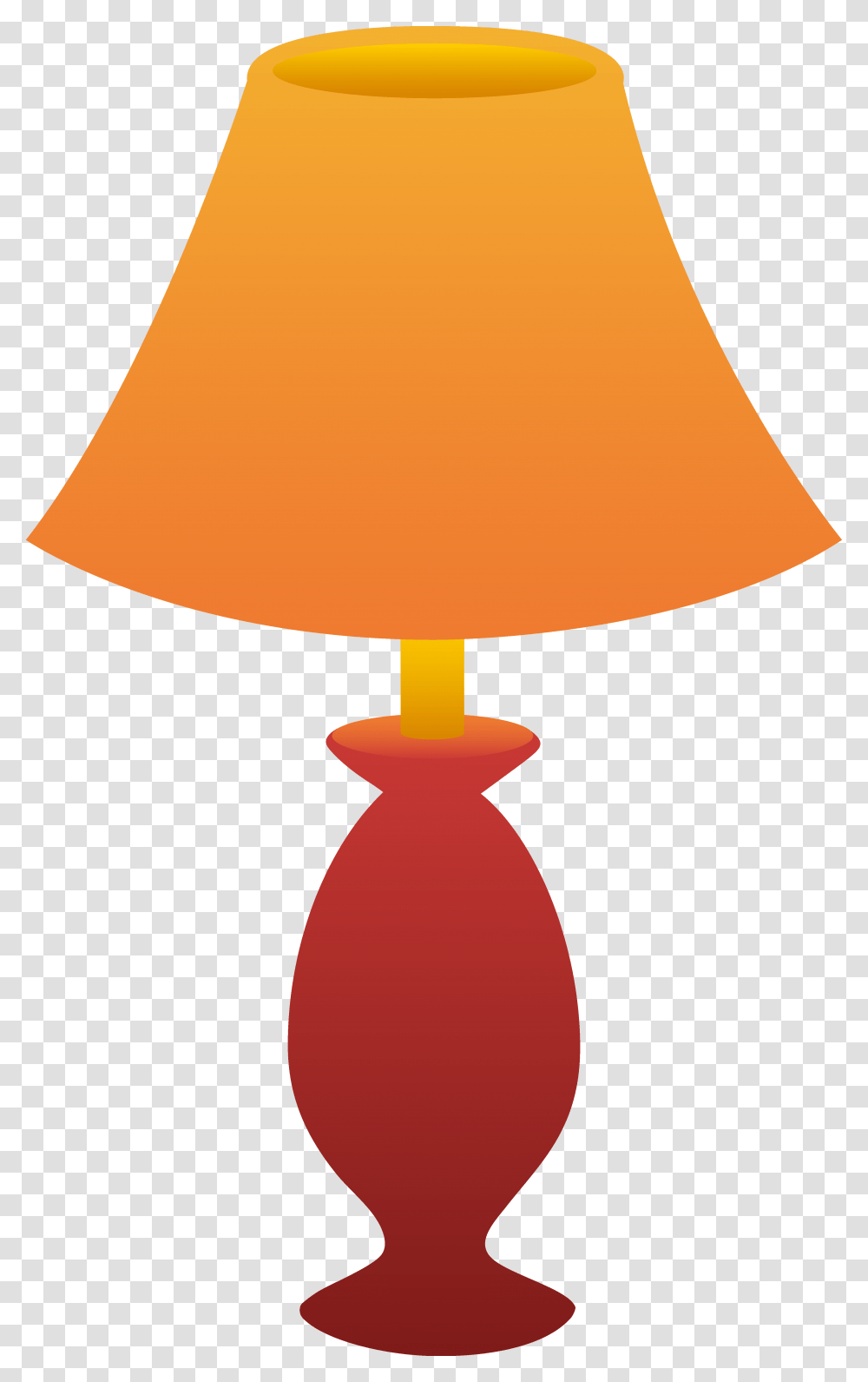 Floor Lamp Clipart Black And White, Table Lamp, Lampshade Transparent Png