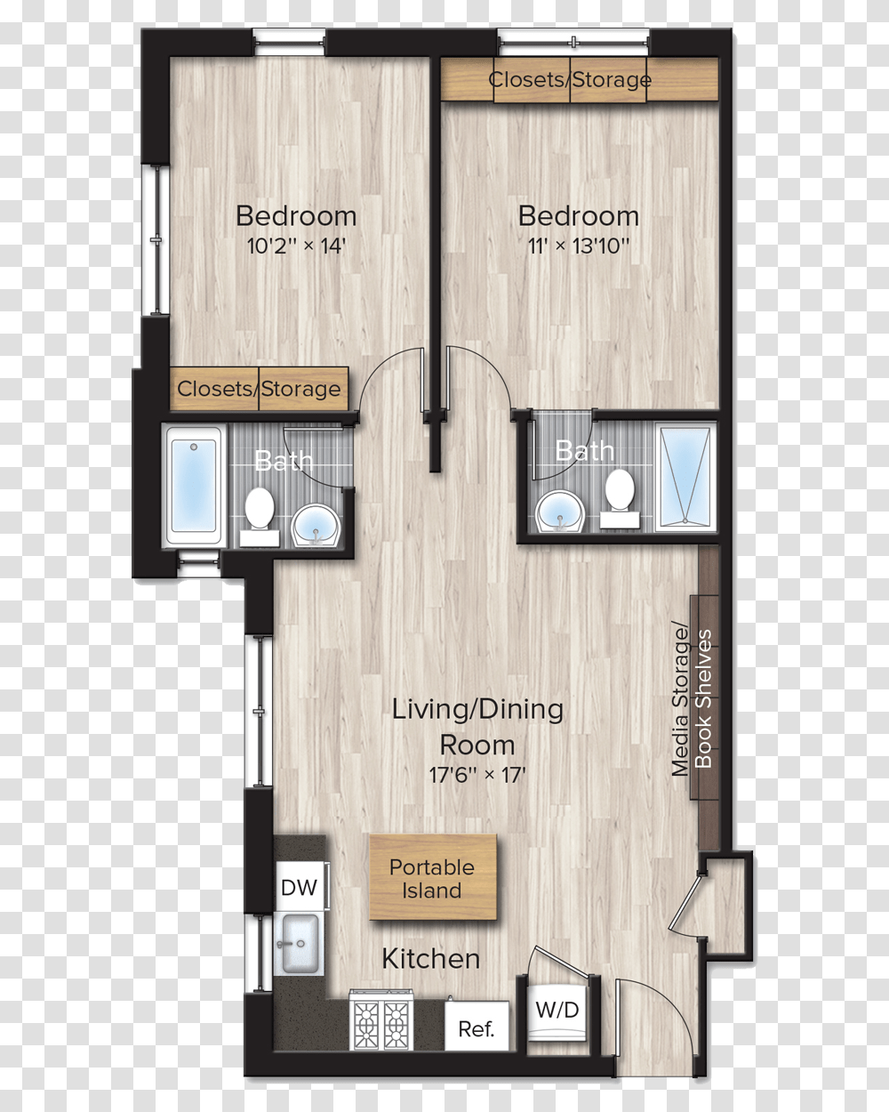 Floor Plan, Diagram, Door, Room Transparent Png