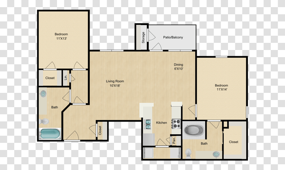 Floor Plan, Diagram, Plot Transparent Png