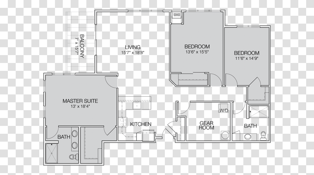 Floor Plan, Diagram, Plot Transparent Png