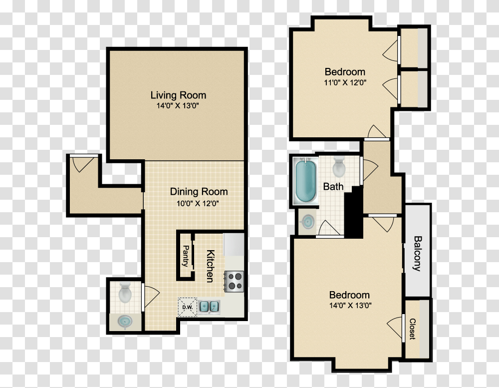 Floor Plan, Diagram, Plot Transparent Png