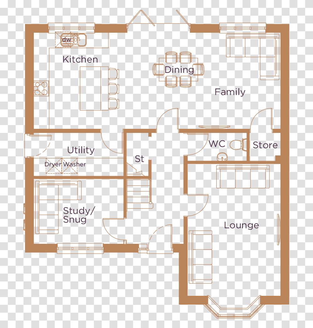 Floor Plan, Diagram, Plot Transparent Png